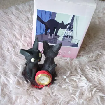 마녀 배달부 키키 지지 디오라마 미니 탁상시계