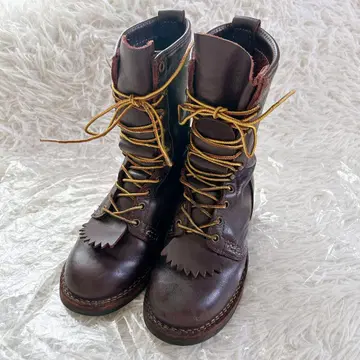 웨스코 잡 마스터 부츠 WESCO 로거 부츠 브라운 4D