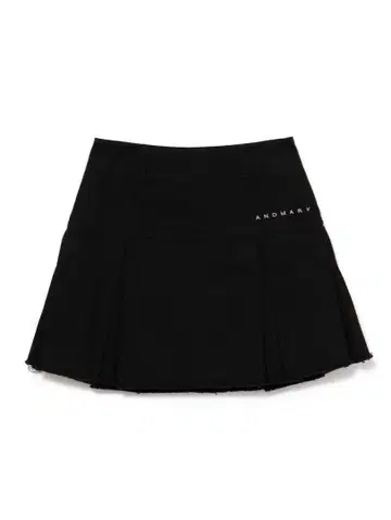 andmary Mary logo cotton skirt black M