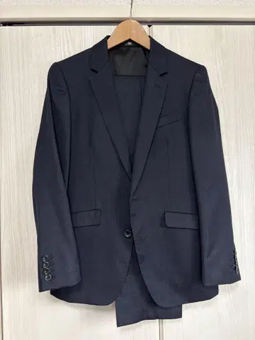 SUIT SELECT 네이비 비즈니스 정장 Y4