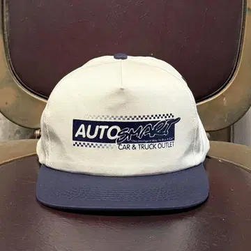 데드스탁 코튼 캡 내추럴 네이비 트래커 CAR