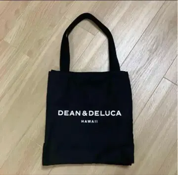DEAN & DELUCA 토트백 블랙 HAWAII