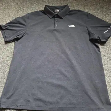 THE NORTH FACE 다크 그레이 피케 셔츠 XL