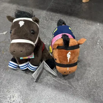 경주마 봉제 인형 세트