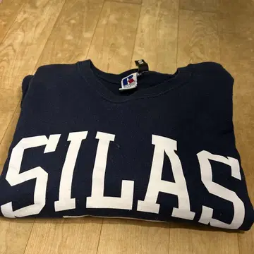 SILAS RUSSELL ATHLETIC 트레이너 L 사이즈 네이비