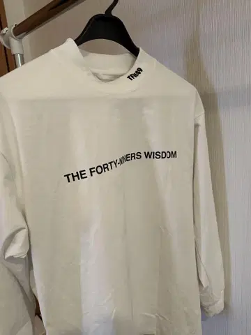 THE FORTY-NINERS WISDOM 롱 슬리브 셔츠