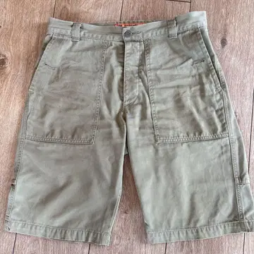 TENDERLOIN T-20RG 카키 숏팬츠 S