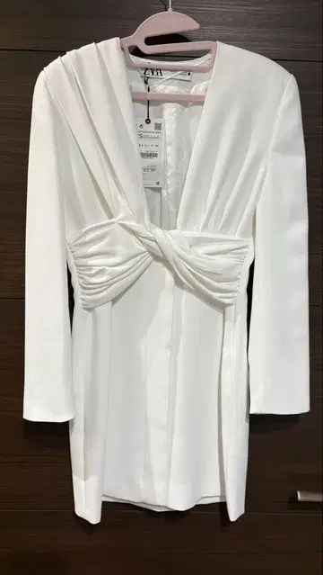 ZARA 긴팔 원피스 화이트 XS