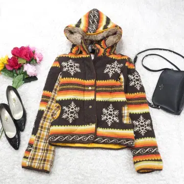 G6627*BILLABONG 빌라봉 올 패턴 자켓 블루종 M