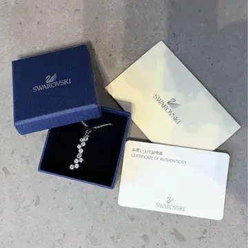 [새상품] Swarovski 스와로브스키 10개 실버 목걸이