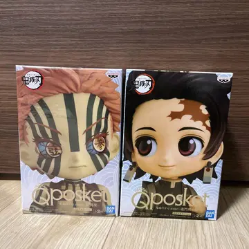 귀멸의 칼날 Qposket 피규어 아카자 세트