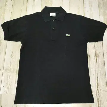 새상품급 라코스테 LACOSTE 피케 셔츠 S 사이즈 블랙