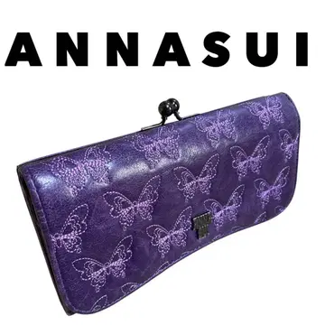 #116 ANASUI 안나수이 가마구치 지갑 멜리사 버터플라이