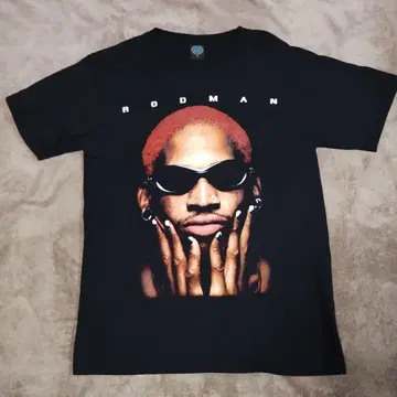 RODMAN 블랙 T셔츠 L 사이즈