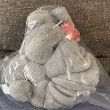 TAITO 한정 그레이 봉제인형 담요 포함