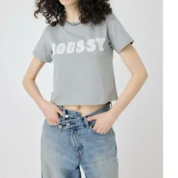 moussy PATCH LACE MOUSSY TINY T 셔츠