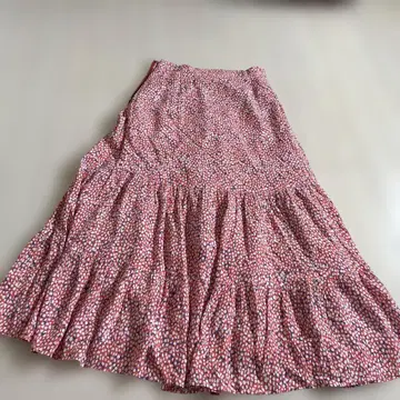 Spitch & Span 프릴 꽃무늬 롱 스커트 36