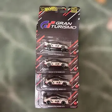 Hot Wheels NISSAN GT-R NISMO GT3 4개