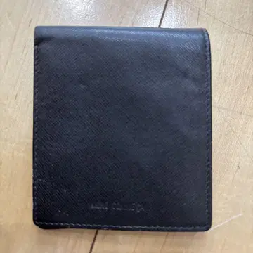 꼼사 검은색 가죽 반지갑