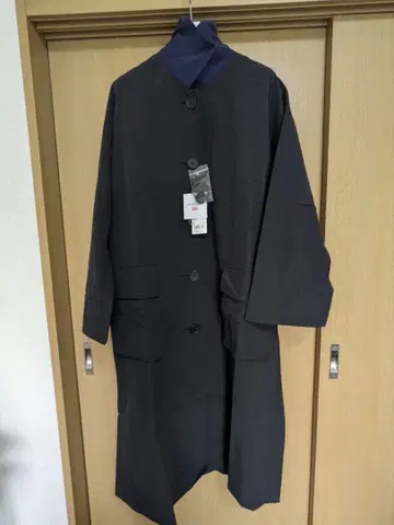 유니클로 JW Anderson 콜라보 롱 코트+ S 블랙