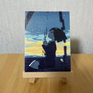 하루마키고한 미니 캔버스 보드 환영전
