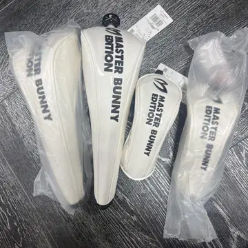 MASTER BUNNY 골프헤드커버 세트 FR 화이트 4개 세트