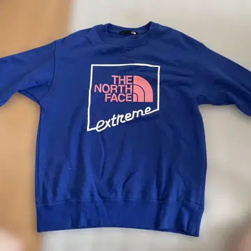 THE NORTH FACE 파랑 맨투맨