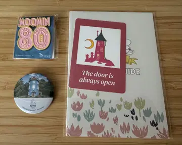 무민밸리파크 80주년 기념 핀 배지 8월 9일 한정품