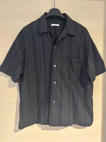 WYM EMBROIDERY SHEER WASHER SHIRT M 사이즈
