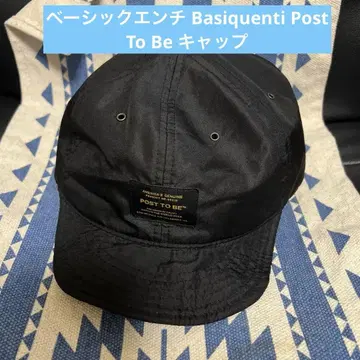 베이직엔치 Basiquenti Post To Be 캡