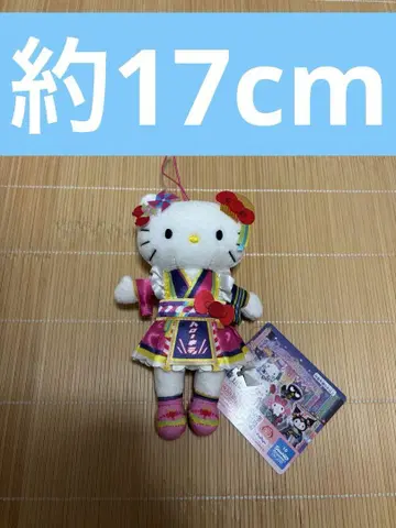 퓨로랜드 콜라보레이션 라이브 캐릭터 봉제 인형 키티