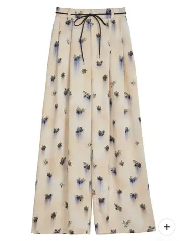ameri vintage CLARA SATIN TUCK PANTS