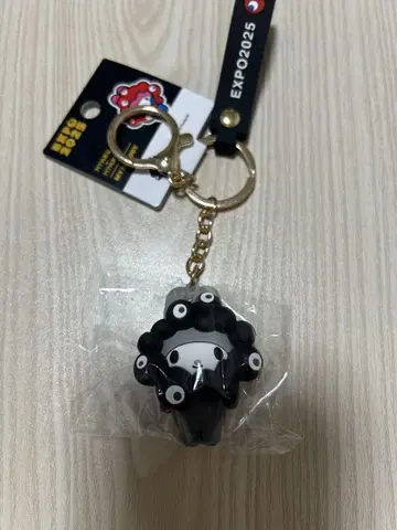 검은 먘먘 마이멜로디 키링