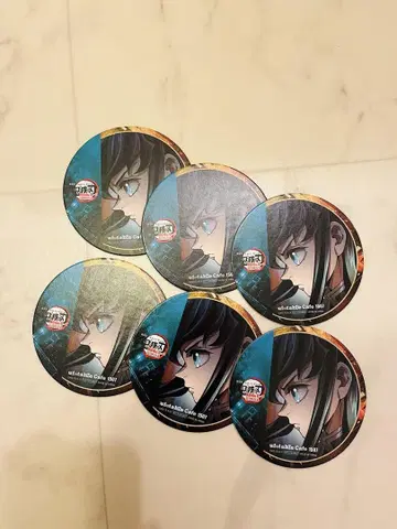 귀멸의 칼날 ufotable 카페 무한성 편 코스터 토키토 무이치로
