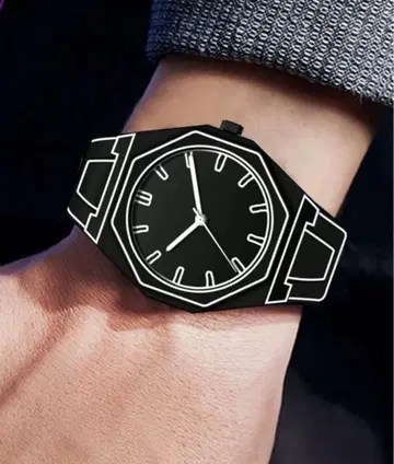 [미사용] PINTIME 남성용 쿼츠 손목시계
