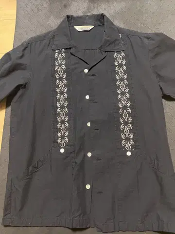 STANDARD CALIFORNIA 쿠바 셔츠 블랙 M
