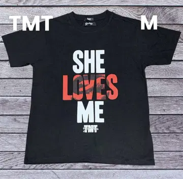 [레어] TMT x Mardles 콜라보 T셔츠 블랙 M