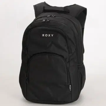 ROXY 블랙 백팩 보냉 포켓 부착