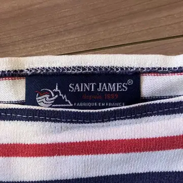 SAINT JAMES 스트라이프 긴팔 티셔츠
