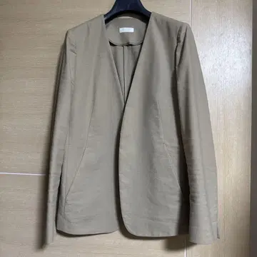 Ballsey 노카라 자켓 베이지 36
