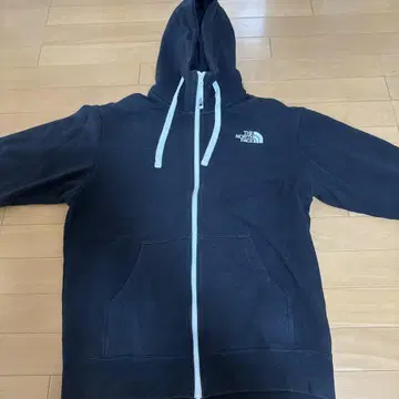 THE NORTH FACE 풀 집업 후드티 블랙