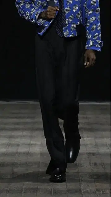 Paul Smith 와이드 트라우저 내추럴 스트레치 울 23aw