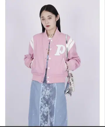 PAMEO POSE NERD GIRL Versity Jacket