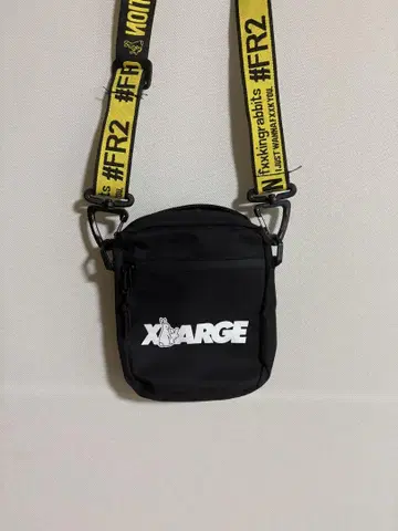 XARGE FR2 콜라보 블랙 숄더백