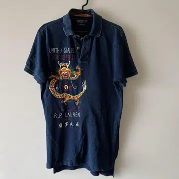 Ralph Lauren 인디고 피케 셔츠