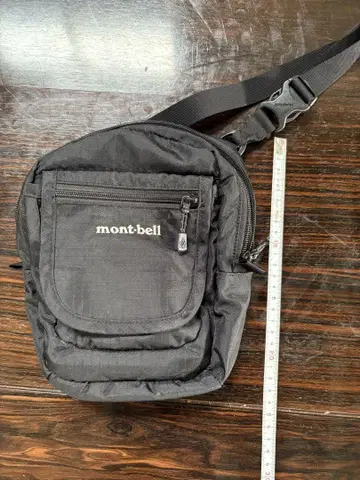 mont-bell 숄더백 블랙