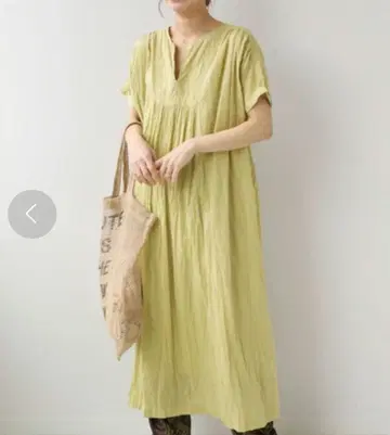 저널 스탠다드 리룸 코튼 보일 프렌치 슬리브 원피스