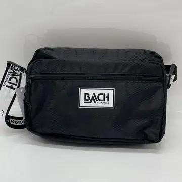 BN5610 BACH 바흐 로고 테이프 숄더백 블랙
