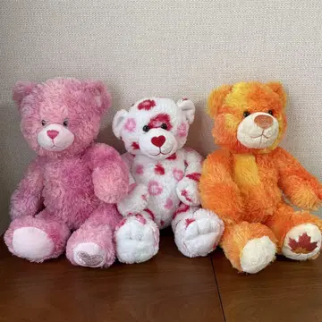 빌드어베어 봉제 인형 3세트