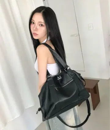 MUCENT Prime Linkle Leather Tote Bag